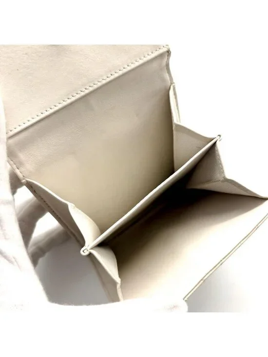 Chanel Chevron Stitch Hook Trifold Wallet - Picture 7 of 13